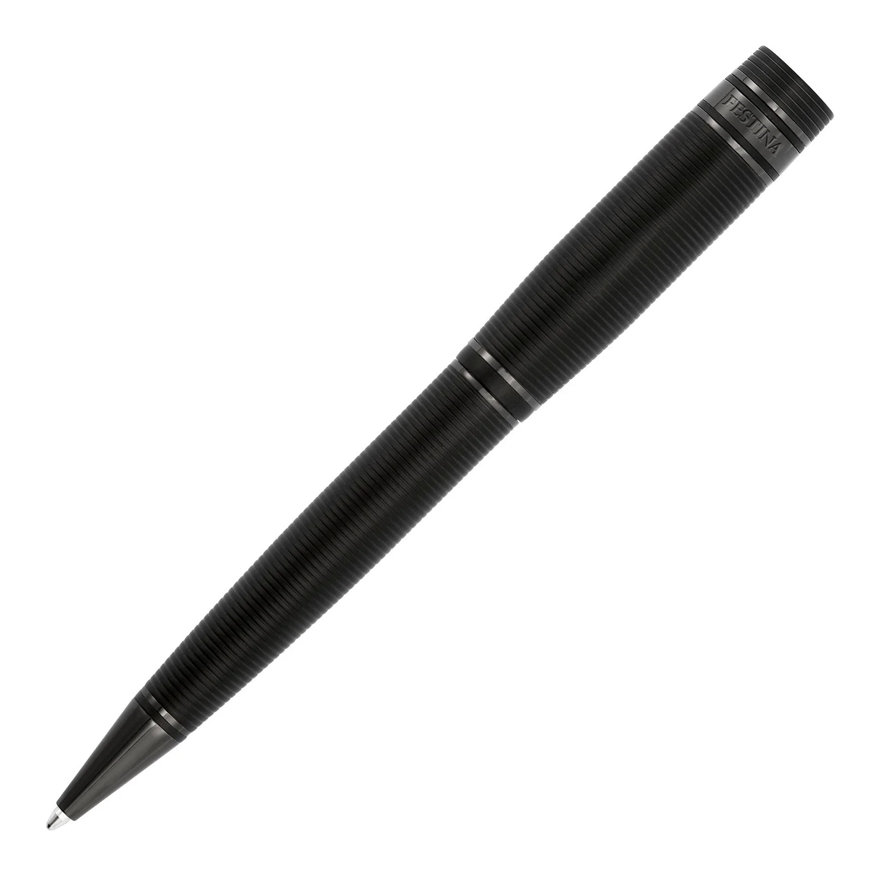 Festina Ballpoint Pen Bold Stripe, in Box, Black