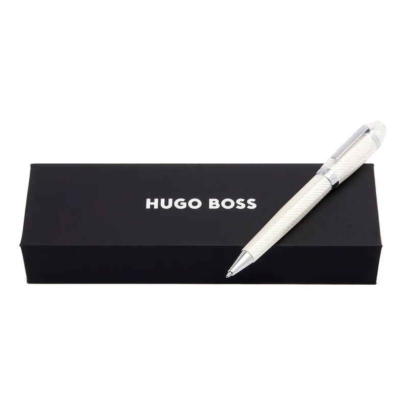 Hugo Boss Pen Arc Futurist, boxed, silver