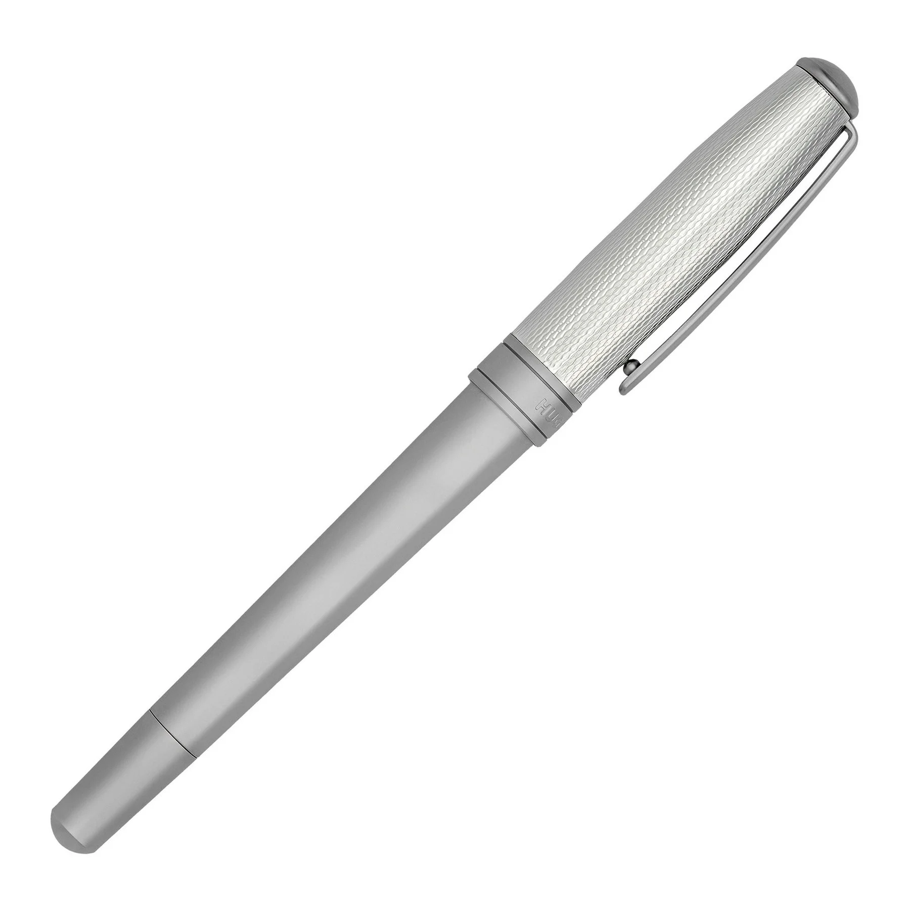 Hugo Boss Писалка Essential Metal, в кутия, сребриста