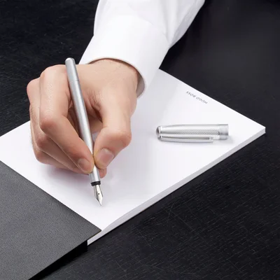 Hugo Boss Pen Essential Metal, boxed, silver