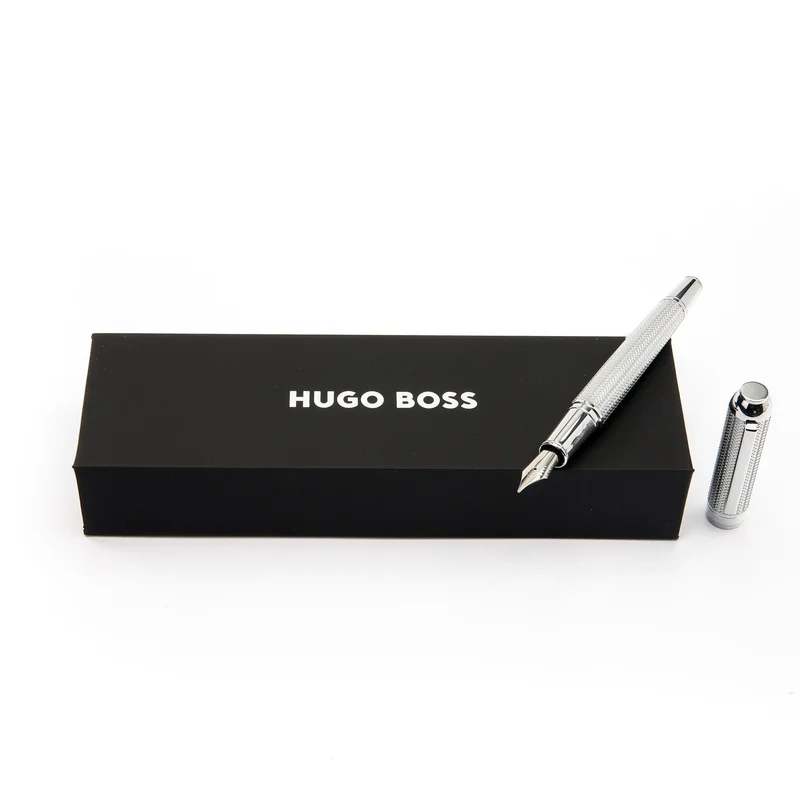 Hugo Boss Pen Essential Metal, boxed, chrome