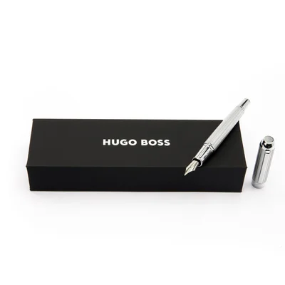 Hugo Boss Pen Essential Metal, boxed, chrome