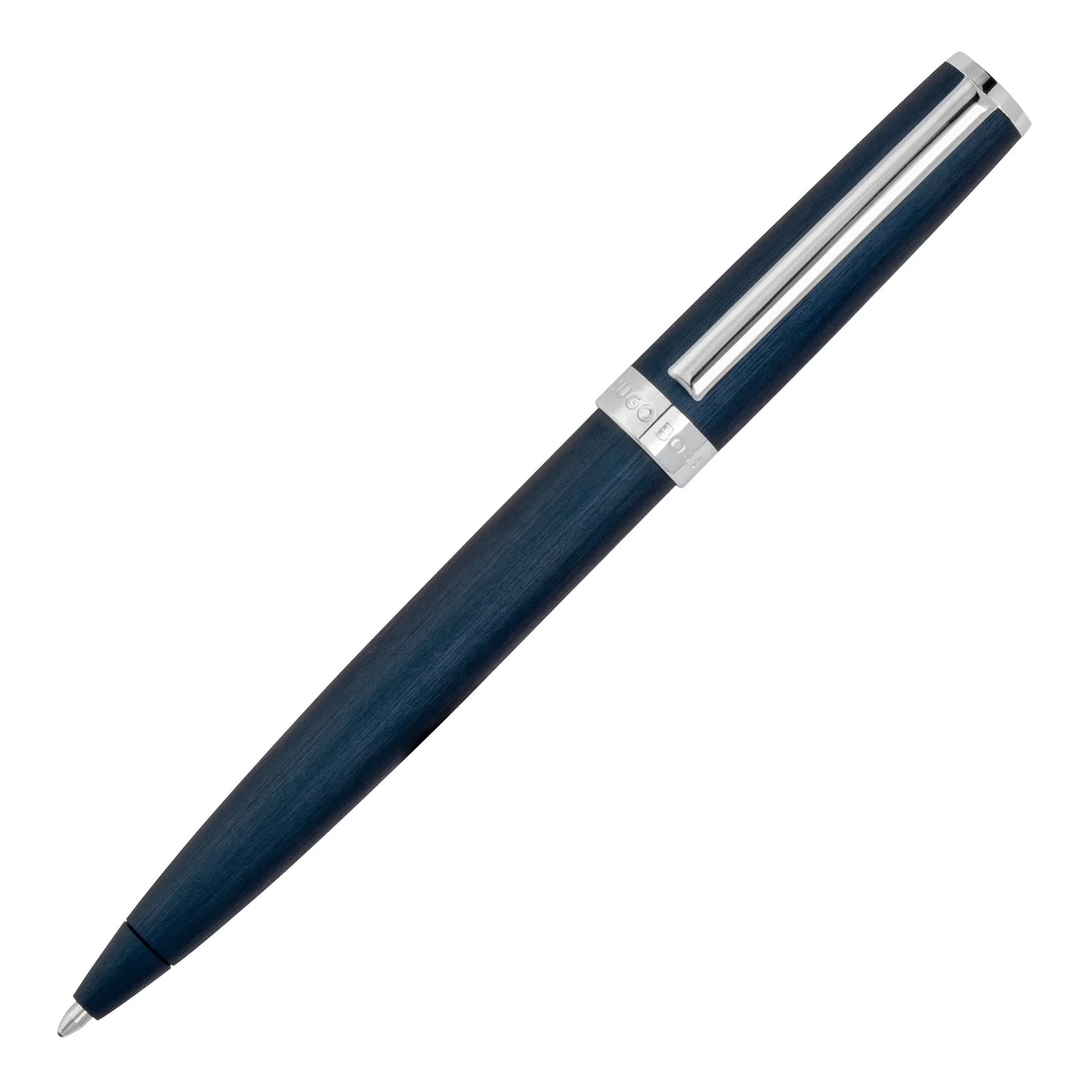 Hugo Boss Pen Gear Brushed, in Box, Dark Blue