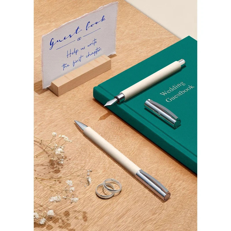 Faber-Castell Химикалка Ambition, кинематографично-бяла