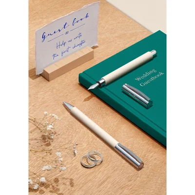 Faber-Castell Химикалка Ambition, кинематографично-бяла