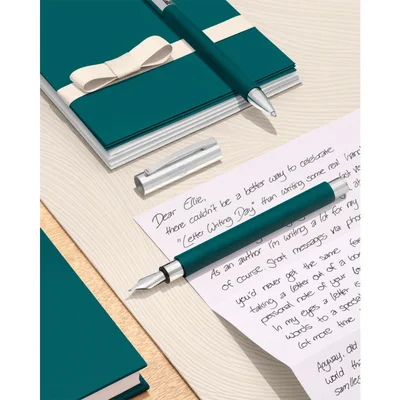Ballpoint pen Faber-Castell Ambition, blue-green