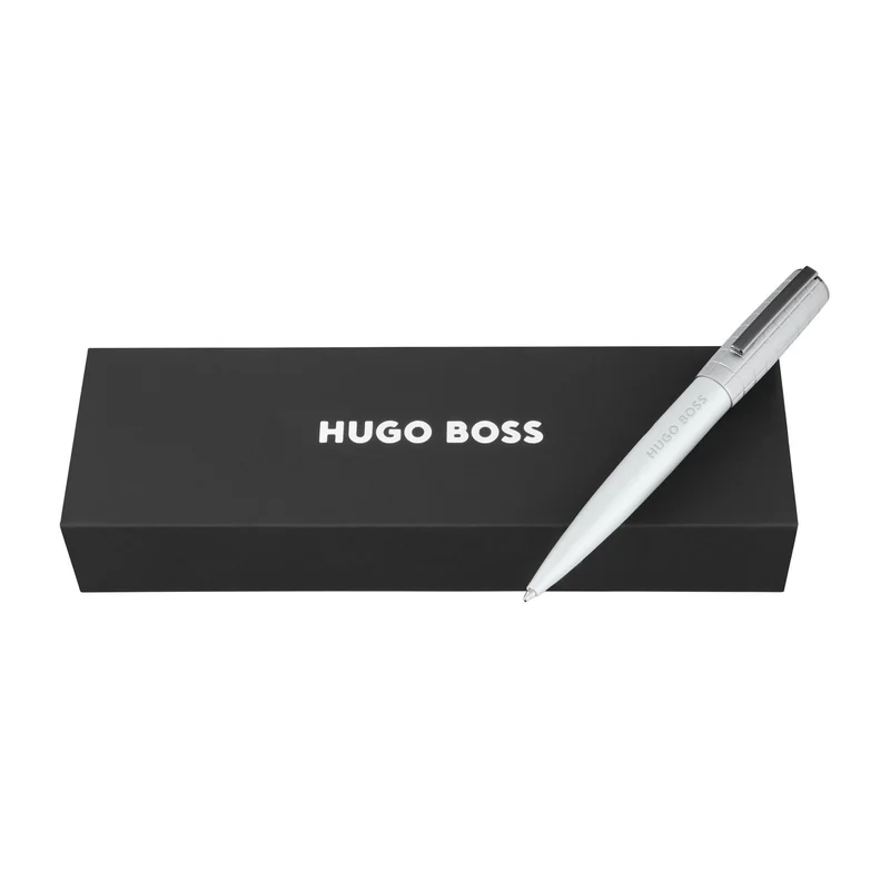 Hugo Boss Ballpoint pen Arche Bauhaus, light grey