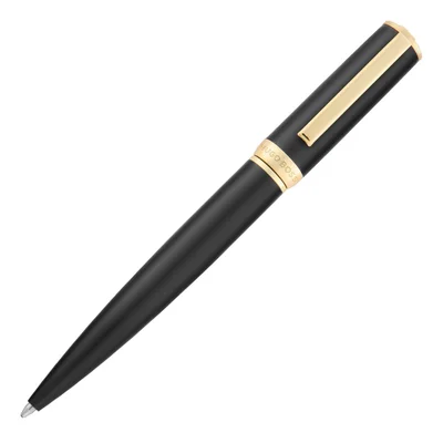 Hugo Boss Ballpoint pen Arche Double B, black-gold