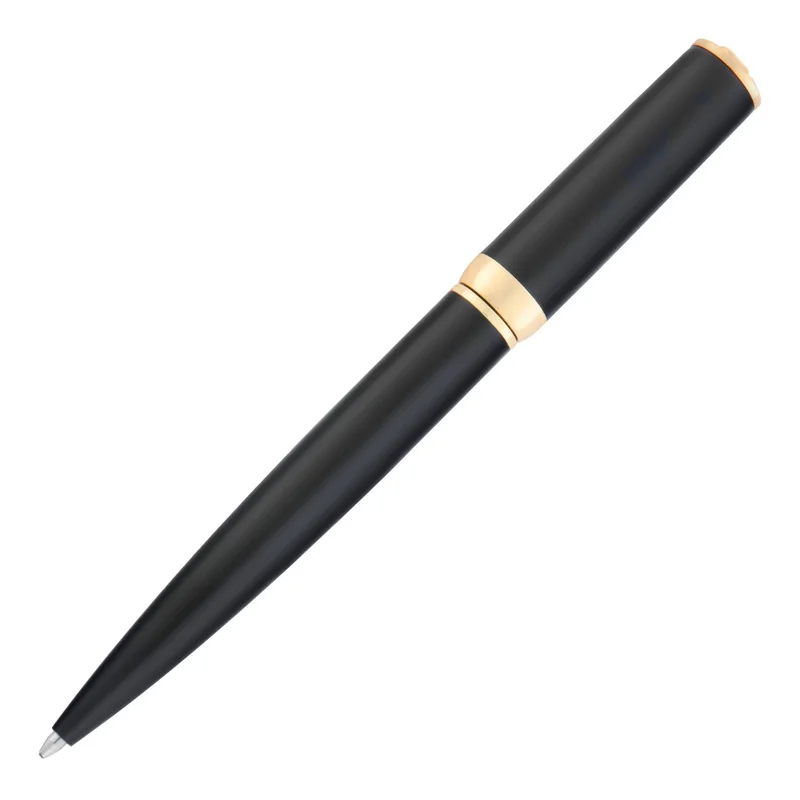 Hugo Boss Ballpoint pen Arche Double B, black-gold