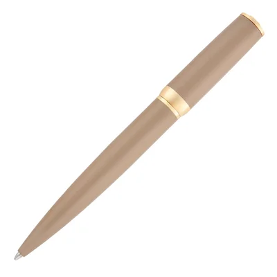 Hugo Boss Ballpoint pen Arche Double B, rose gold