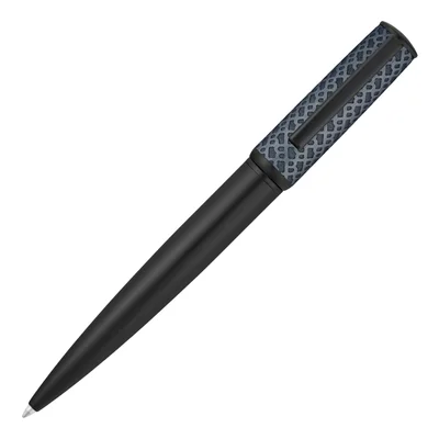 Hugo Boss Ballpoint pen Arche Monogram, black-blue