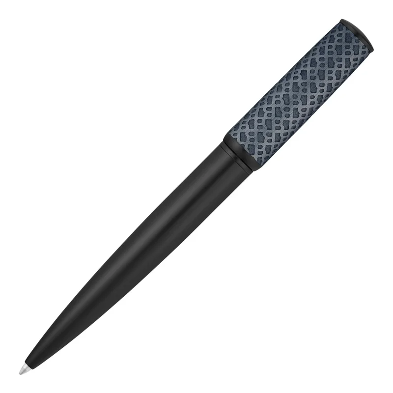 Hugo Boss Ballpoint pen Arche Monogram, black-blue