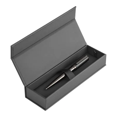 Hugo Boss Ballpoint pen Double B Saffiano, black