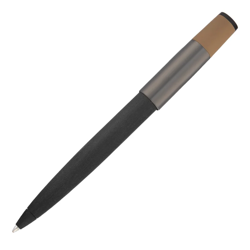 Hugo Boss Ballpoint pen Gear Balance, black-brown