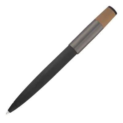 Hugo Boss Ballpoint pen Gear Balance, black-brown