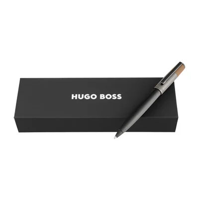 Hugo Boss Ballpoint pen Gear Balance, black-brown