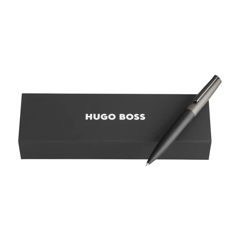 Hugo Boss Ballpoint pen Illusion Arcade, black-grey