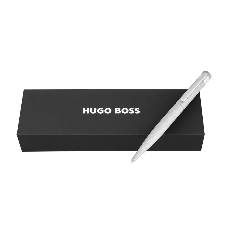 Hugo Boss Ballpoint pen Loop Bauhaus, grey