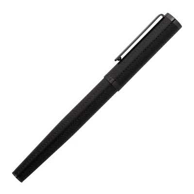 Hugo Boss Roller Pen Formation Herringbone, in box, black