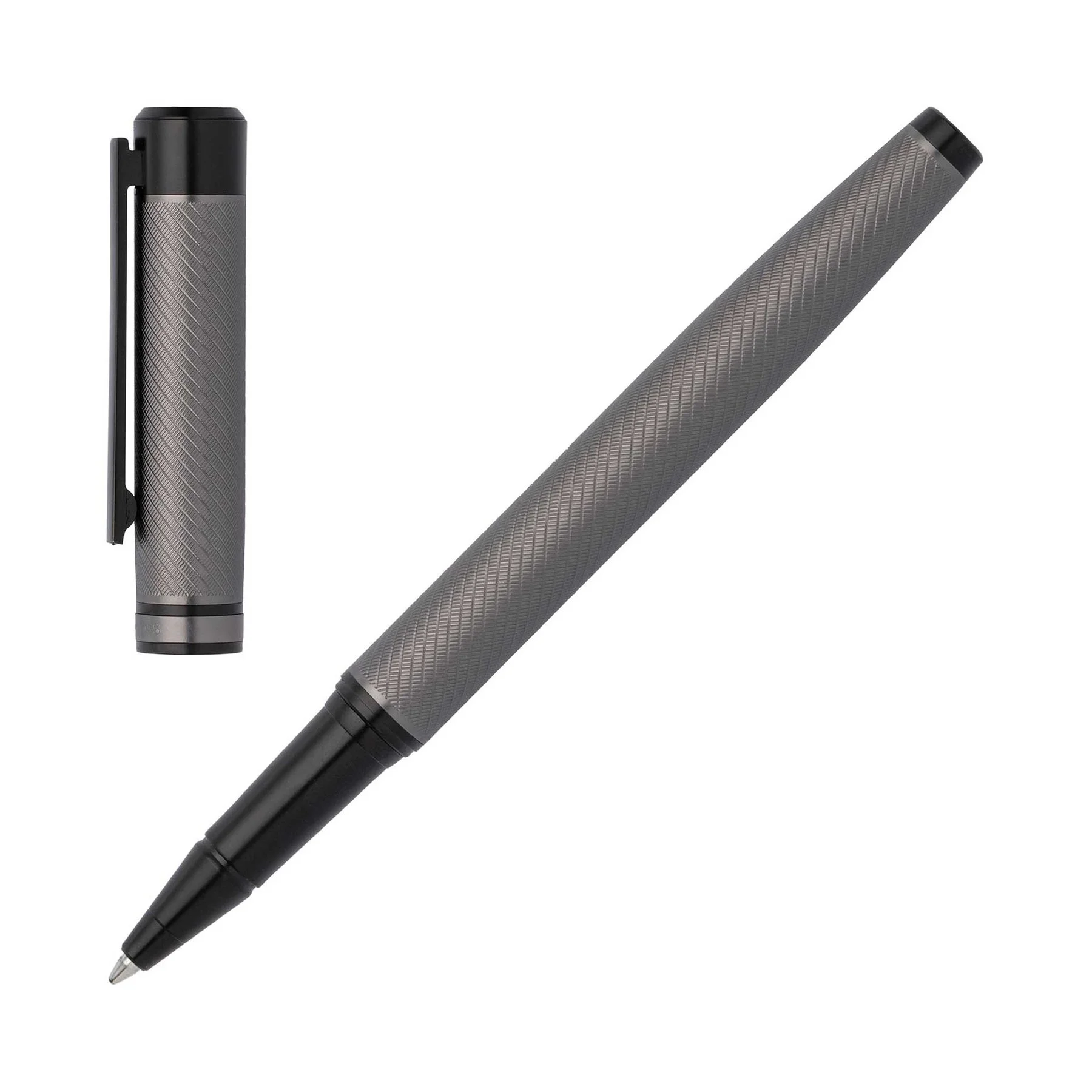 Hugo Boss Roller Filament, in box, silver-black