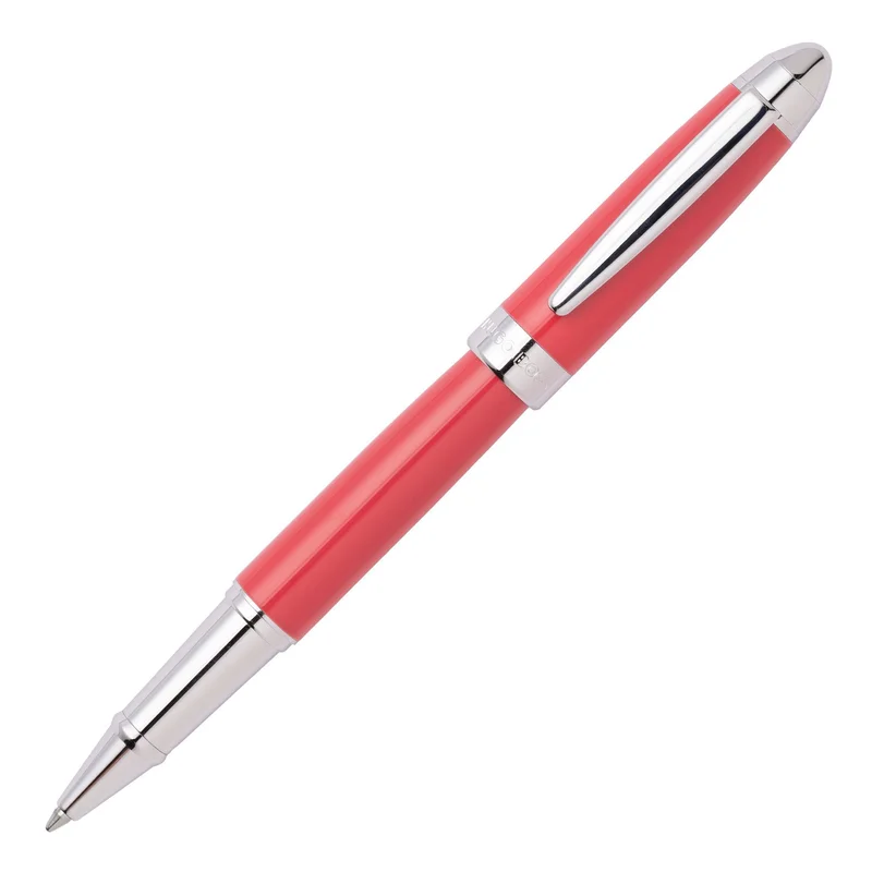Hugo Boss Roller Icon, in box, chrome, coral