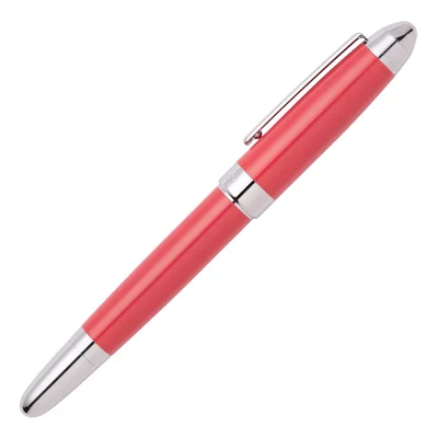 Hugo Boss Roller Icon, in box, chrome, coral