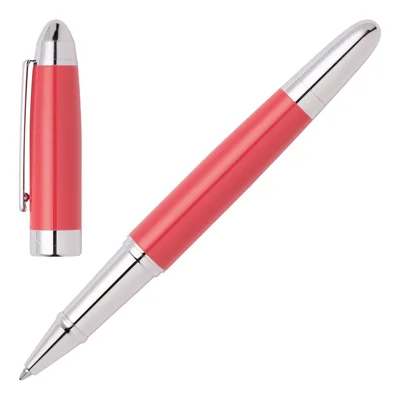Hugo Boss Roller Icon, in box, chrome, coral
