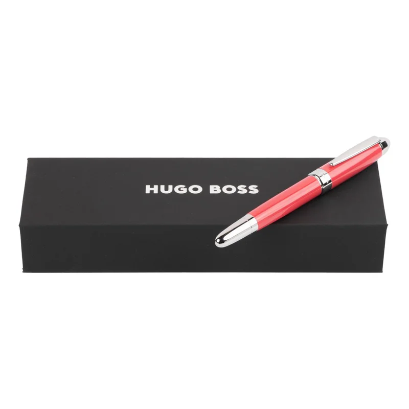 Hugo Boss Roller Icon, in box, chrome, coral