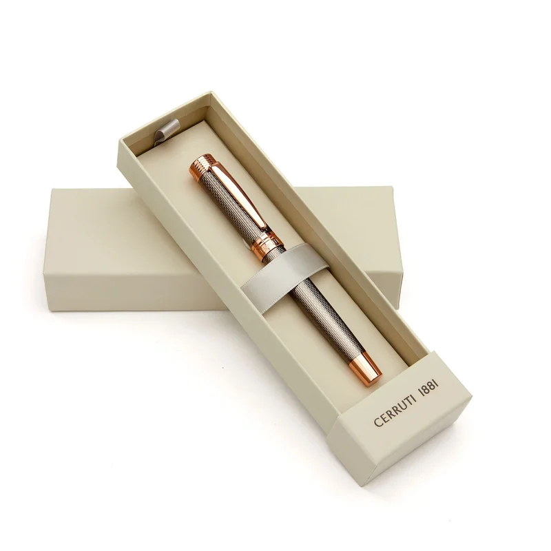 Cerruti 1881 Rollerball Zoom Diamond, in box, copper colour