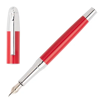 Festina Fountain pen Classicals, boxed, silver-red