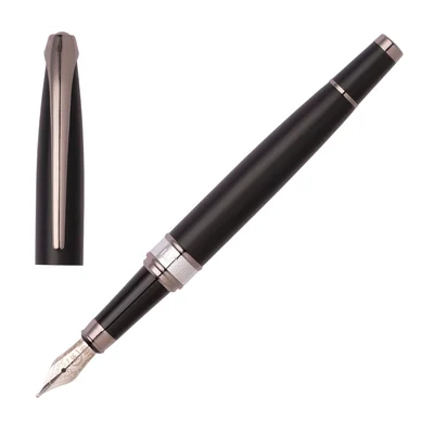 Fountain pen Cerruti 1881 Abbey, in box, black
