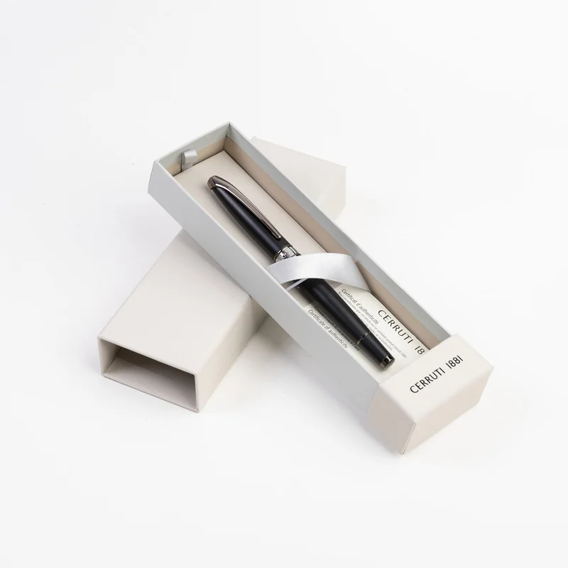 Fountain pen Cerruti 1881 Abbey, in box, black