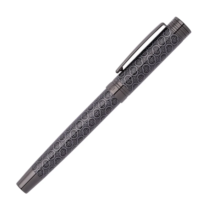 Fountain pen Cerruti 1881 Logomania, in box, grey