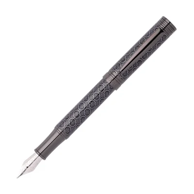 Fountain pen Cerruti 1881 Logomania, in box, grey