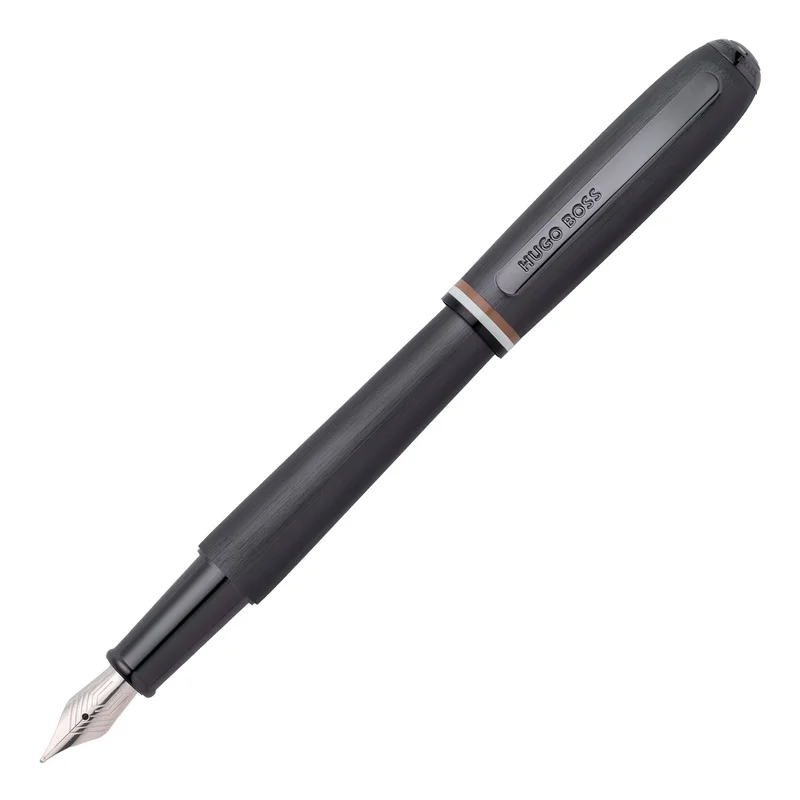 Hugo Boss Pen Contour Iconic, in Box, Dark Grey