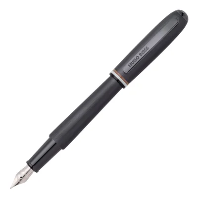Hugo Boss Pen Contour Iconic, in Box, Dark Grey