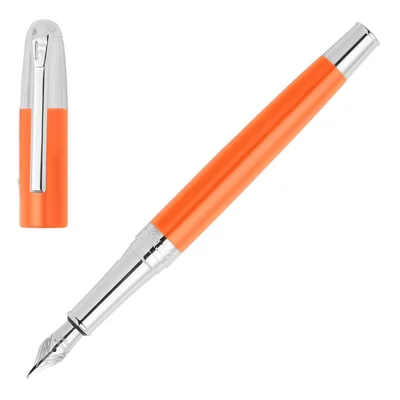 Festina Fountain Pen Classicals Chrome, in box, orange