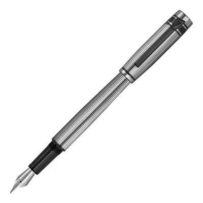 Fountain pen Festina Bold Stripe, in box, chrome