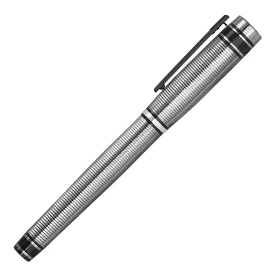 Fountain pen Festina Bold Stripe, in box, chrome