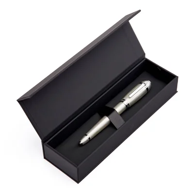 Hugo Boss Pen Arc Futurist, in case, silver