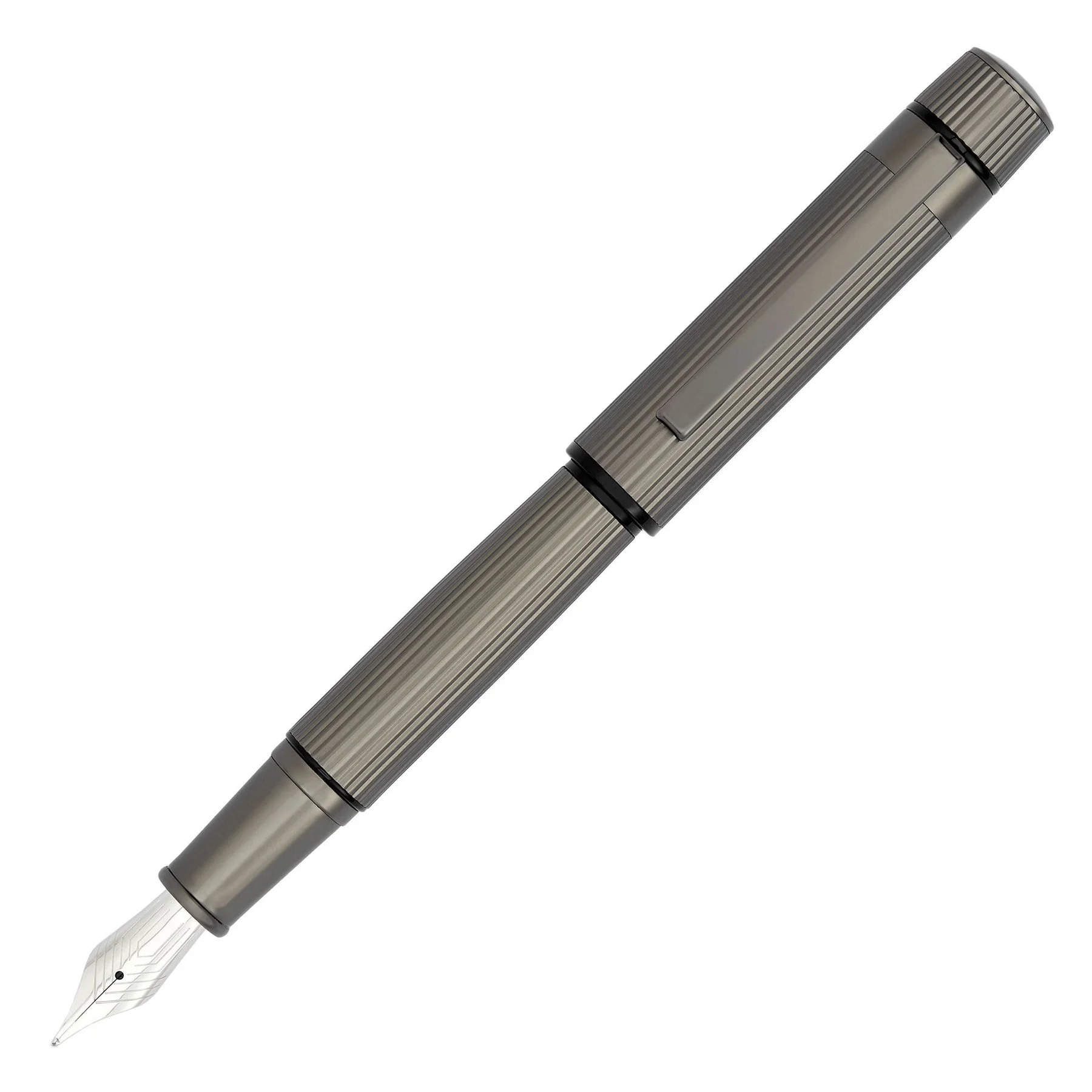 Hugo Boss Писалка Core, в кутия, хром