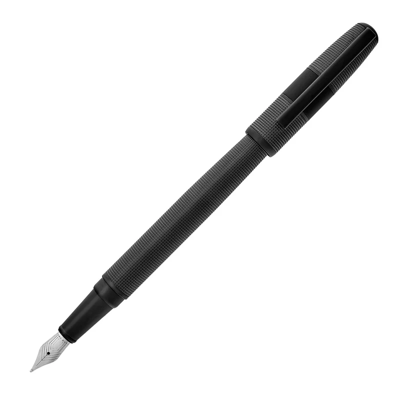 Fountain pen Hugo Boss Grid, in box, black