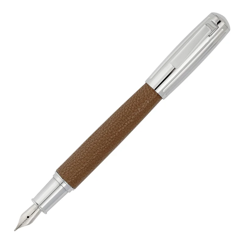 Fountain pen Hugo Boss Pure Iconic, in box, caramel