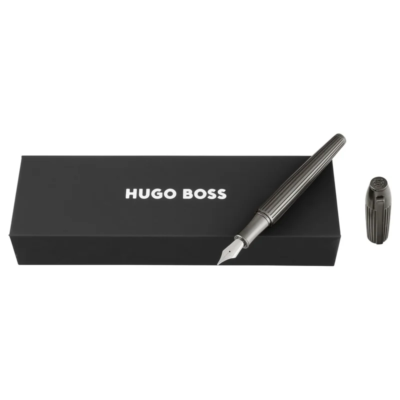 Hugo Boss Fountain pen Arcade, dark grey