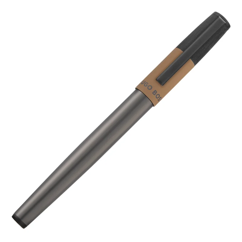 Hugo Boss Fountain pen Gear Balance, black-brown
