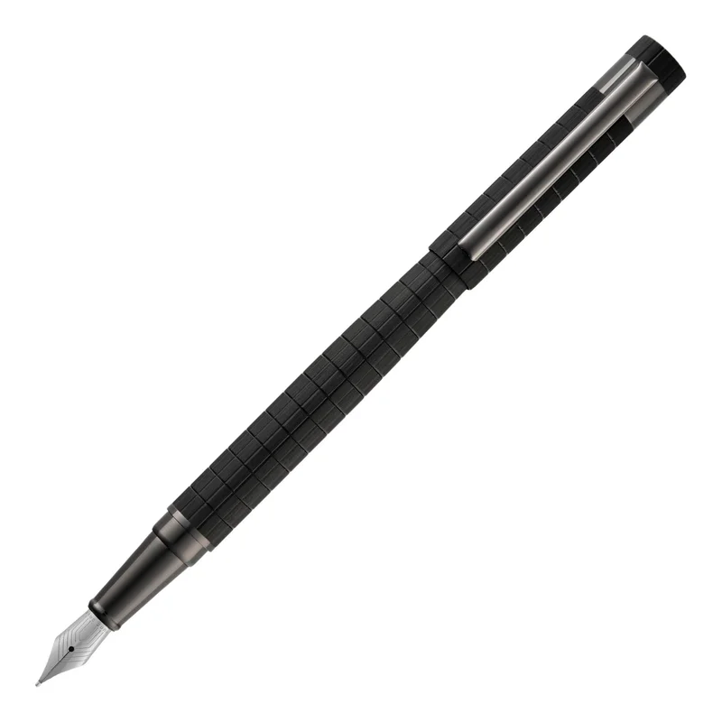 Hugo Boss Fountain pen Loop Bauhaus, black