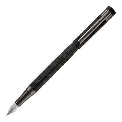 Hugo Boss Fountain pen Loop Bauhaus, black