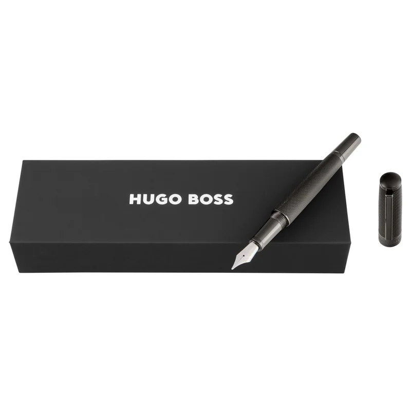 Hugo Boss Fountain pen Totem, black