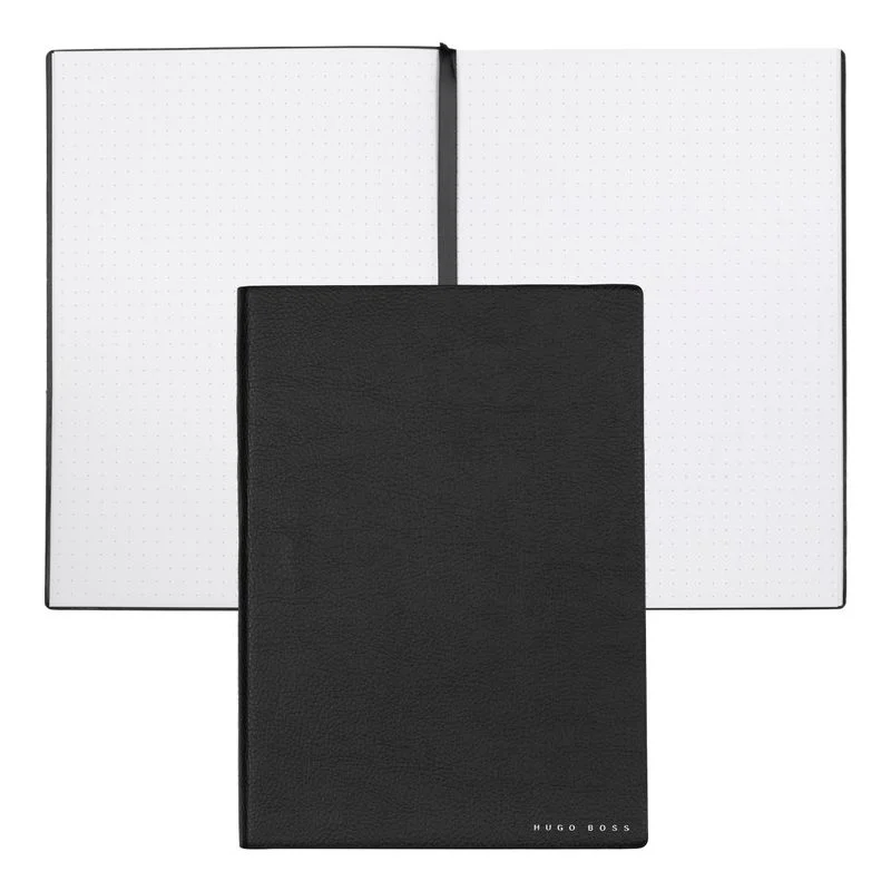 Hugo Boss Notebook Essential Storyline, dotted, A5, black