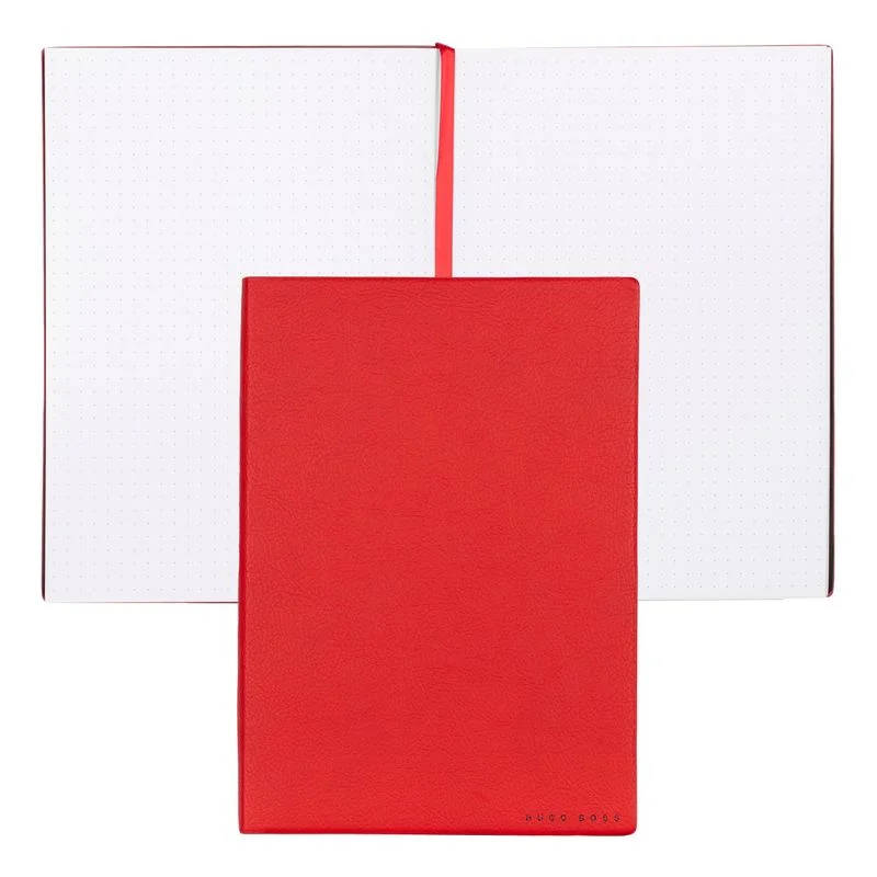 Hugo Boss Notebook Essential Storyline, dotted, A5, red